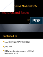 International Marketing: Features and Facets