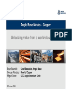 Unlocking Value From A World-Class Deposit: Anglo Base Metals - Copper