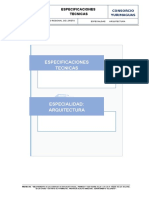 Especificaciones Técnicas Arquitectura YURIMAGUAS - Copia1