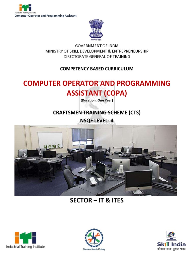 Computer Operator and Programming Assistant (Copa) : Sector - It & Ites ...