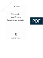 CRITTO, Adolfo - EL METODO CIENTIFICO EN LAS CIENCIAS SOCIALES - Cap.11.doc