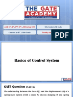Basics of Control Systems in Top 100 GATE Questions