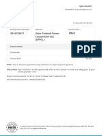 Uttar Pradesh Power Corporation Ltd. (Uppcl) 663: Transaction Receipt