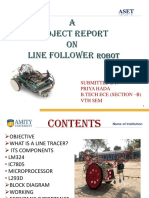 A Project Report On Line Follower: Robot