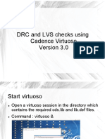 DRC and LVS Checks Using Cadence Virtuoso