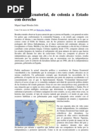 Guinea Ecuatorial De Colonia a Estado Con Derecho