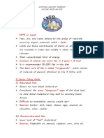 FATS or Lipids Lipids.: Nutrition and Diet Theraphy Lecture Notes On Fats