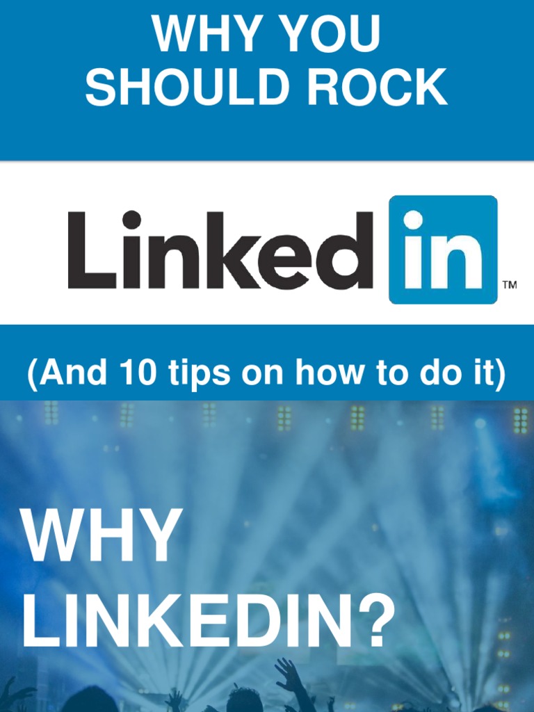 10 Tips Rock Your Linkedin Profile Pdf Linked In Social