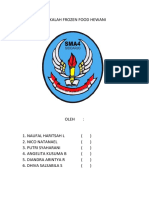 Makalah Frozen Food Hewani