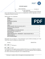 MODEL Adeverinta Pentru Angajatori PDF