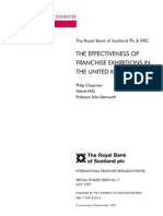 IFRC #11 - Chapman et al Jul 1997 - The Effectiveness of Franchise Exhibitions in the UK