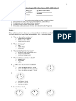Soal Ukk Bahasa Inggris Kelas 2 SD PDF