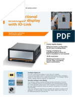 Ifm dx2041 Multifunctional Analogue Display Io Link en 18