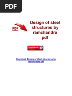 Design of Steel Structures by Ramchandra PDF