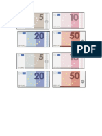 billetes euro 