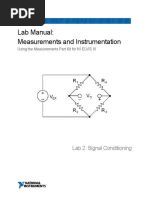 Laborator 2 - Signal Conditioning