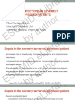 Escmid Elibrary by Author: Bacterial Infections in Severely Immunosuppressed Patients