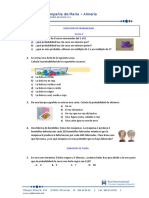 EJERCICIOS PROBABILIDAD 2 ESO - 2 Sesión