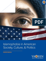 FINAL - Islamophobia in American Society, Culture, & Politics