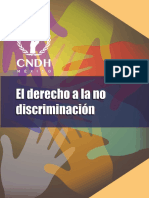 El Derecho a la no Discriminacion - CNDH.pdf