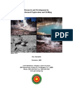 R&D in Geothermal Exploration and Drilling