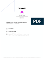 Problemas de Química y Estequiometria de la UCM