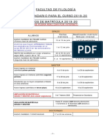 CALENDARIO 2019-20