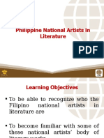 Philippine National Artists in Literature