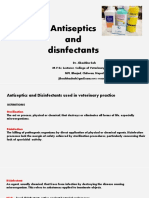 Antiseptic and Disinfectant-Dr - Jibachha Sah, M.V.SC, Lecturer, NPI
