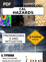 DRRRM - Hydrometeorological Hazards (Part 2 - Preparedness and Mitigation, Project NOAH)