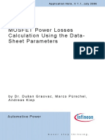 Power losses of Si MOSFET using datasheet parameters_Infineon