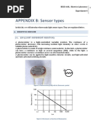 APPENDIX B: Sensor Types: A1. LDR (Light-Dependent Resistor)