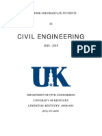 Civil Engineering: Handbook For Graduate Students