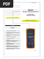 Voltage Milliamp Calibrator PDF