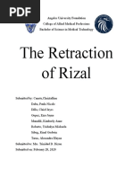 The Retraction of Rizal