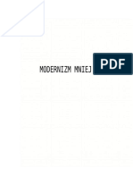 Marek Kochanowski Modernizm Mniej Znany PDF