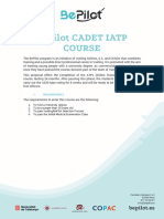 Bepilot Cadet Iatp Course: 1. Requirements