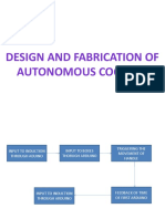 Design and Fabrication of Autonomous Cooking