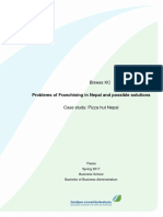Franchise Thesis PDF