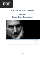 Portfolio FOR English Theme Teve OBS Iography: Created By: Checked by