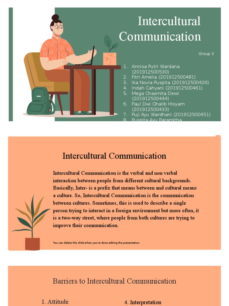 Barriers and Skills in Intercultural Communication | PDF | Cross ...