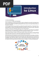 NDG Linux Essentials - Module 1 - Introduction To Linux PDF