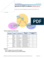 9.2.2.6 Packet Tracer - Configuring Multiarea OSPFv2 Instructions - ILM