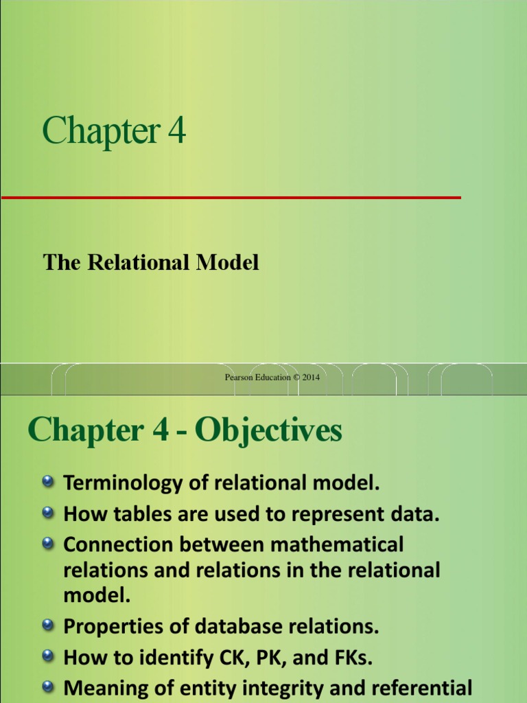 ch03 - Relational Model | PDF | Relational Database | Relational Model