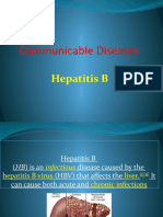 Communicable Diseases: Hepatitis B