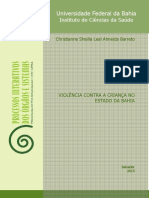 Violência contra crianças na Bahia