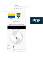 República de Colombia: No Se Debe Confundir Con - para Otros Usos de Este Término, Véase