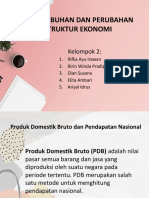 Pertumbuhan Dan Perubahan Struktur Ekonomi