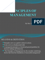 Principles of Management