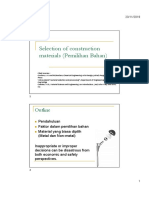 Material Selection PDF